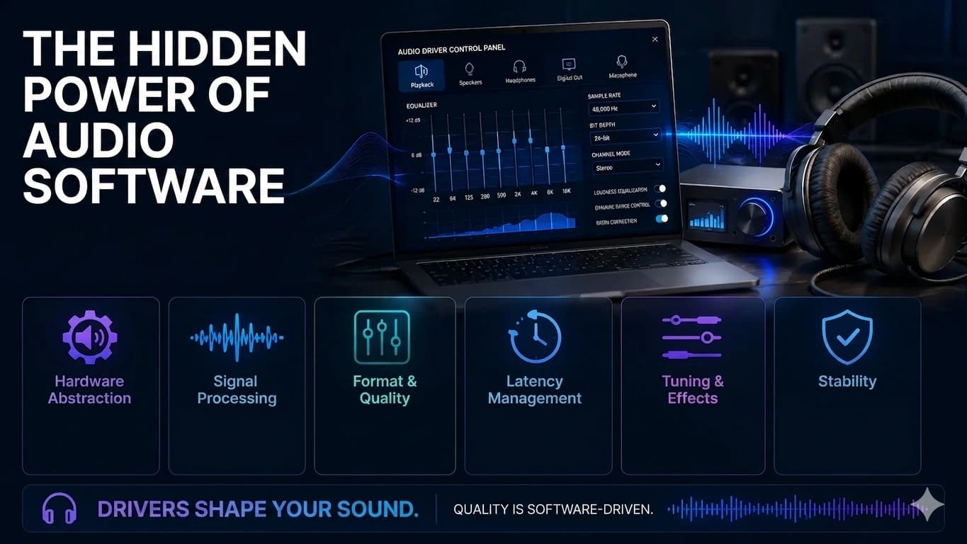 Audio driver illustration