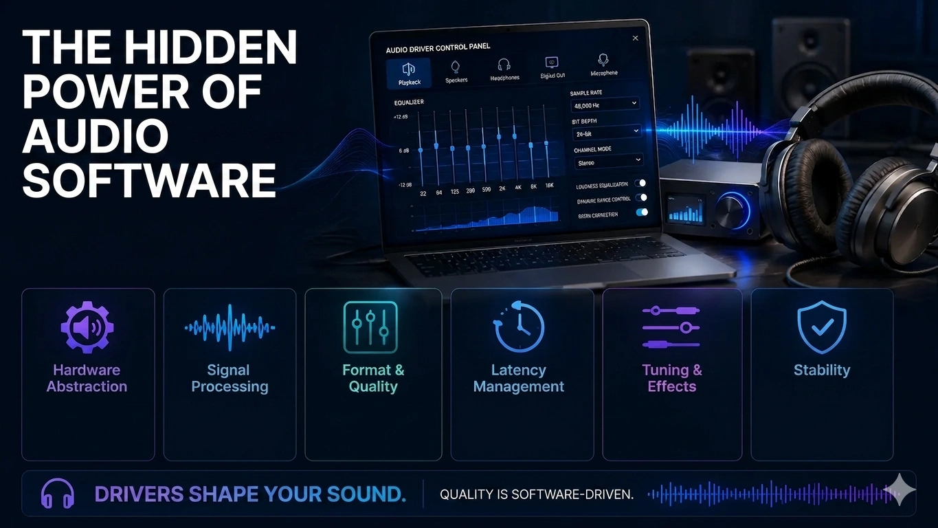 Audio driver illustration